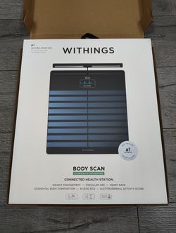 Withings Body Scan Comprehensive Body Smart Scale