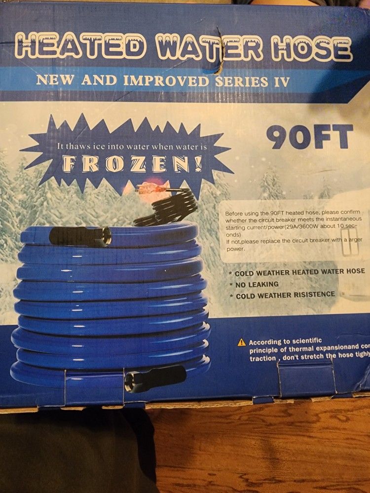 Heated Water Hose 90ft For RV