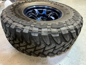 Advan RGD2 17x8.5 -10 6x139.7 Indigo Blue X 37 toyo