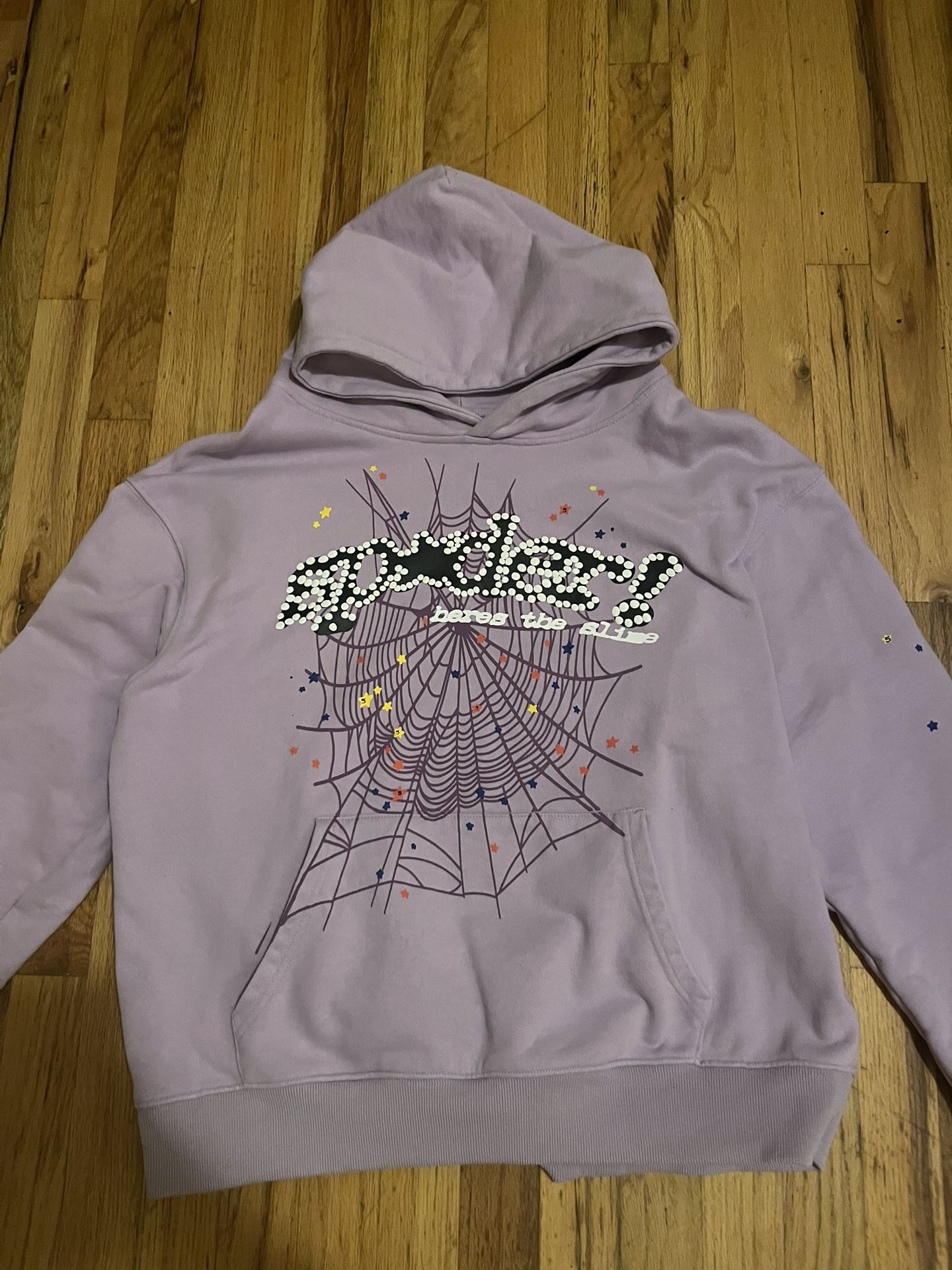 Sp5der Açaí Hoodie