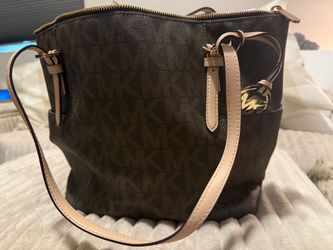 Brown Michael Kors tote