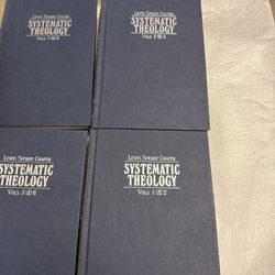 Systematic Theology (4 Book Set)  Volumes 1-8- Hardcover Lewis S Chafer