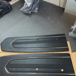 1967 Mustang Door Panels Black  New In Box