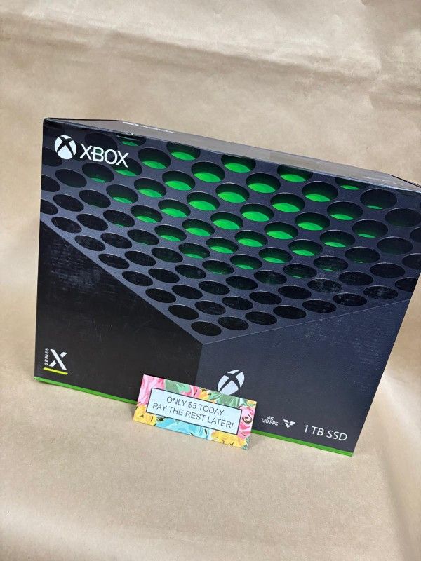 Microsoft Xbox Series X Game Console New - Pay $1 today and pay the rest later -