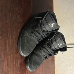 Black Air Jordan 1s