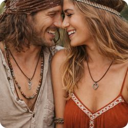 Heart & Key Pendant Necklaces Couples Jewelry Unisex Best Friends