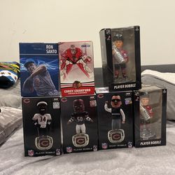 7 Sports Bobble Heads 