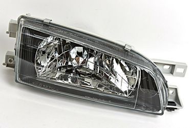 Brand New Black Headlight Assembly for 99-00 Subaru Impreza