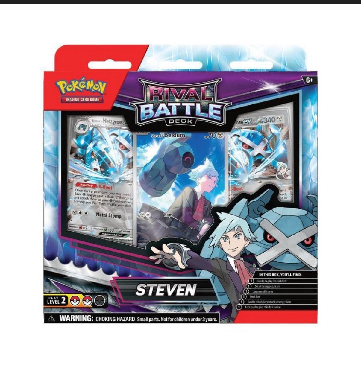 PREORDER Pokemon Rival Battle Deck Steven Beldum Illustration Rare