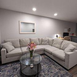 Sectional Gray L-couch