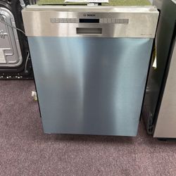 Dishwasher Bosch Stainless Steel New Open Box And 1 Year Warranty 