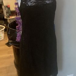 Vintage Black Dress Small 