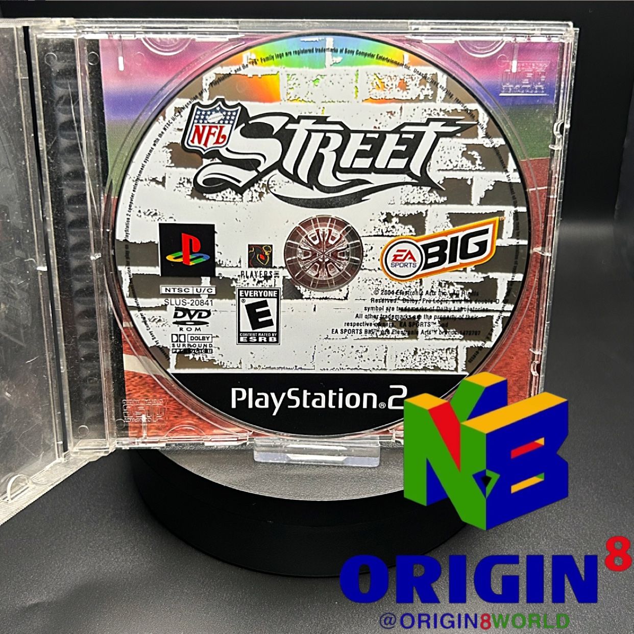 NOT WORKING, DEFECTIVE DISC, NEEDS RESURFACING NFL Street - Sony PlayStation 2 PS2 Game - Disc Only