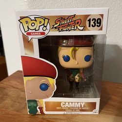Funko Pop Street Fighter Cammy Vinyl Action Figure #139