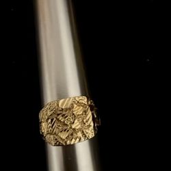 10k Nugget Ring