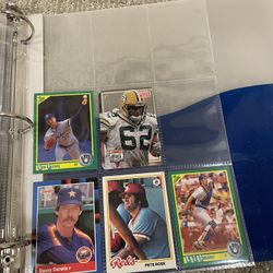 Lot Of basketball, Football, And Baseball Cards 