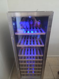 Kalamera 80 bottle single zone freestanding compressor wine cooler