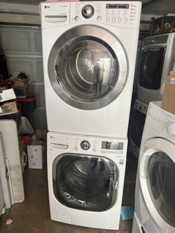 Lg Stackable Washer And Gas Dryer