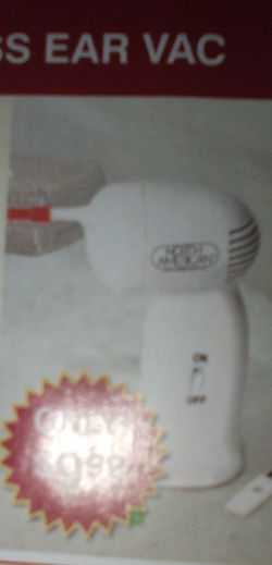 Cordless Ear Vac