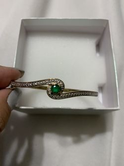 Fashion bracelet brass