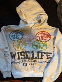 wise life hoodie