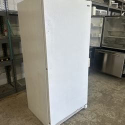 Tall, commercial, upright freezer can deliver 