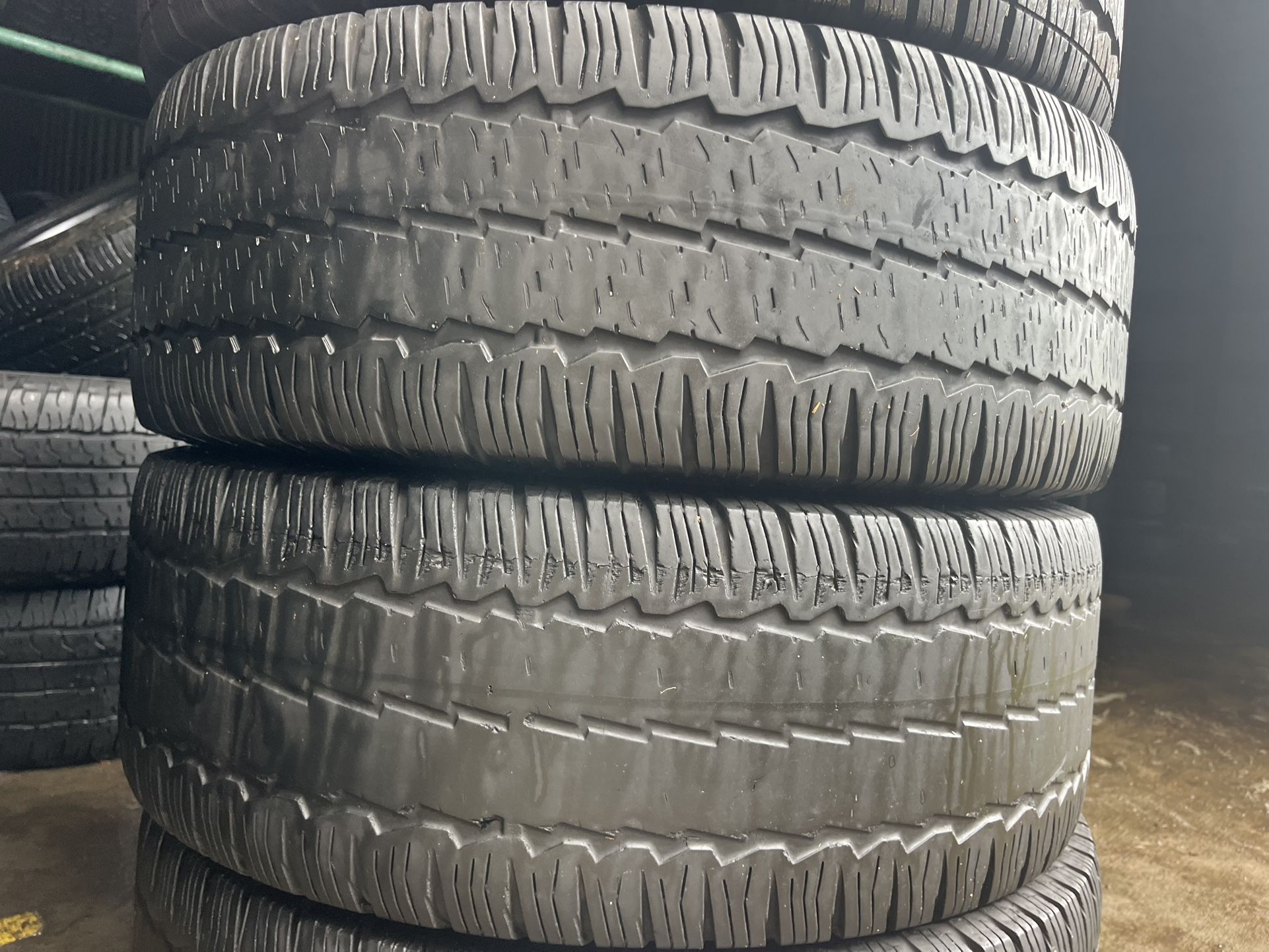 235 65 16 CONTINENTAL MATCHING PAIR $40 for the 2 tires