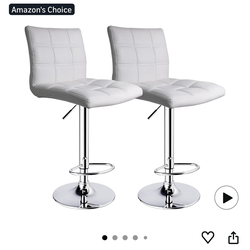 White Bar Stools
