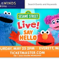 SESAME STREET SUITE TICKETS!!