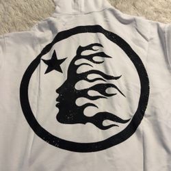 white hellstar zip up goes for 400 on stock x