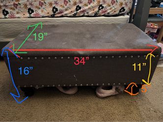 Ottoman with storage