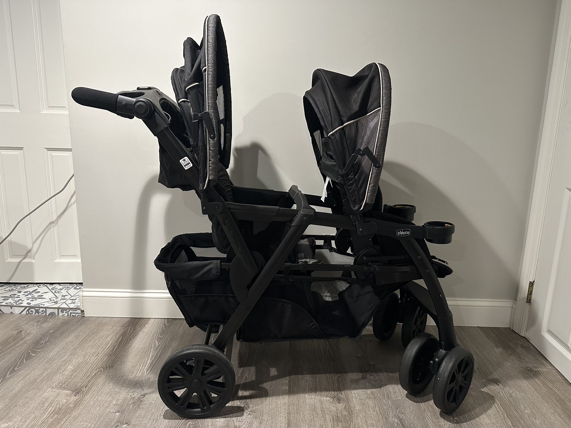 Chicco Cortina Together Double Stroller, Minerale
