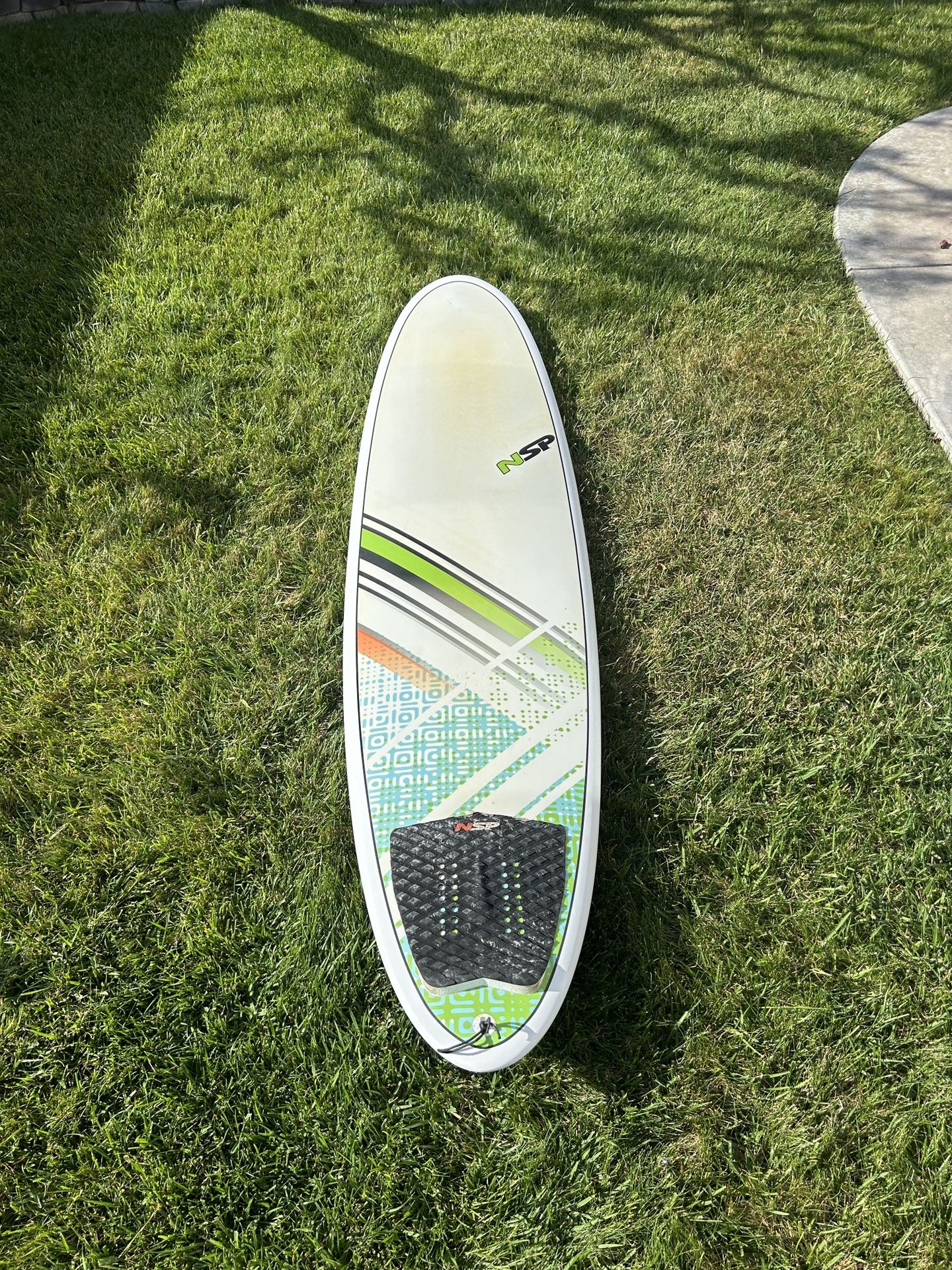 7’6 NSP Epoxy Funboard Surfboard 