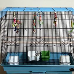 Bird Cage And Accessories 