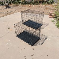 Large Dog Crate, Kennel, 36" L, 22" W,  24.5" T