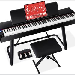 88 Weighted Keys piano