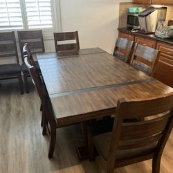 Wood Kitchen Table