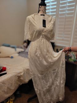 White Lace Dress