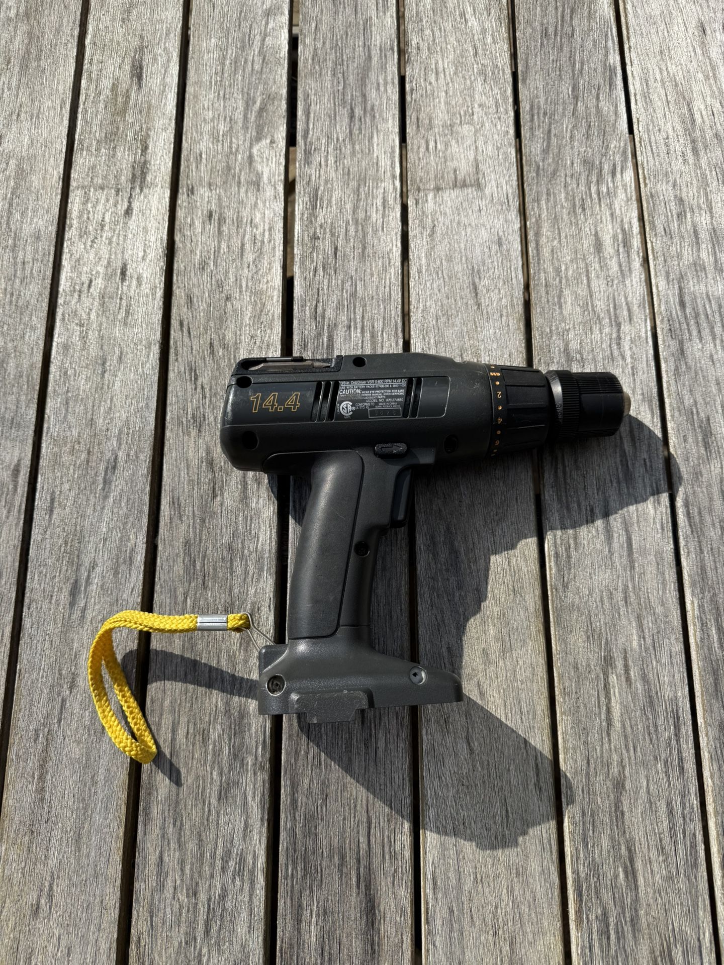 Craftsman Professional 13.2V 3/8" Drill/Driver Bare Tool-Tested Works (contact info removed)70