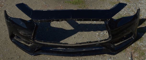 USED REF#U0159 || 2017-2020 INFINITI Q60 || FRONT BUMPER COVER ONLY