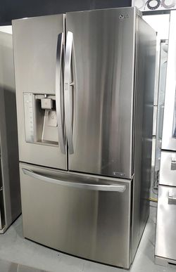 LG 3 Door Stainless Steel Refrigerator

