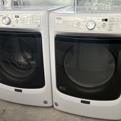 Maytag Front Load Washer & Electric Dryer 