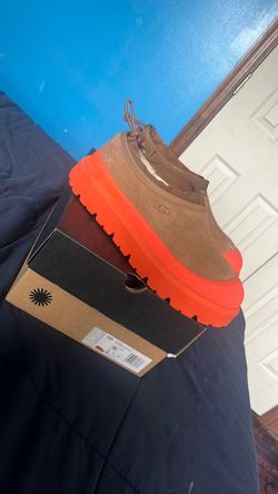 UGG Tasman Chestnut Orange Platform Shoe Size 11