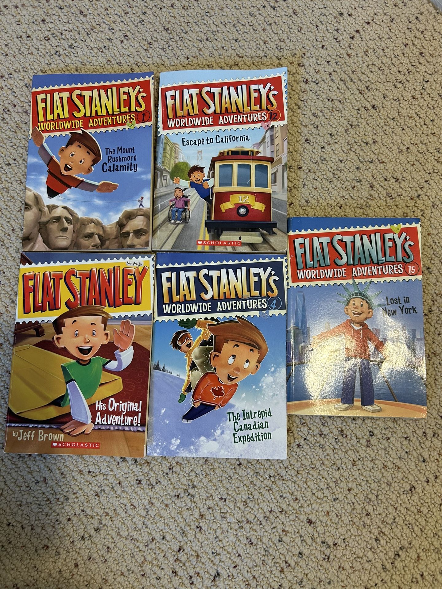 Flat stanley Books