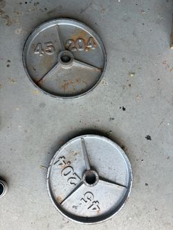 45lbs weights