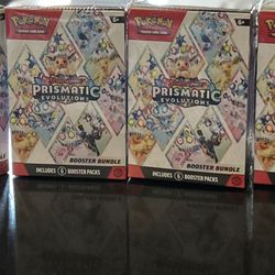 Pokemon Prismatic Booster Bundles (Lot Of 15)