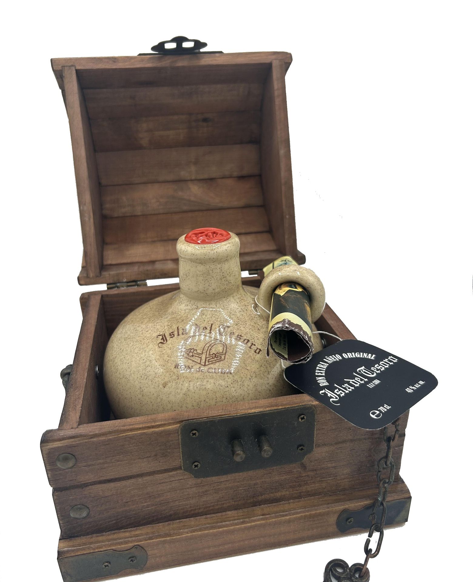 Rare Rum /RON Santiago de Cuba,Isla del Tesoro,Rum from Cuba extra aged Original