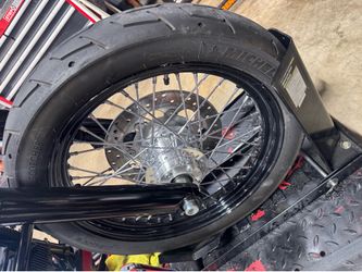 2016 Dyna streetbob FXDB tires
