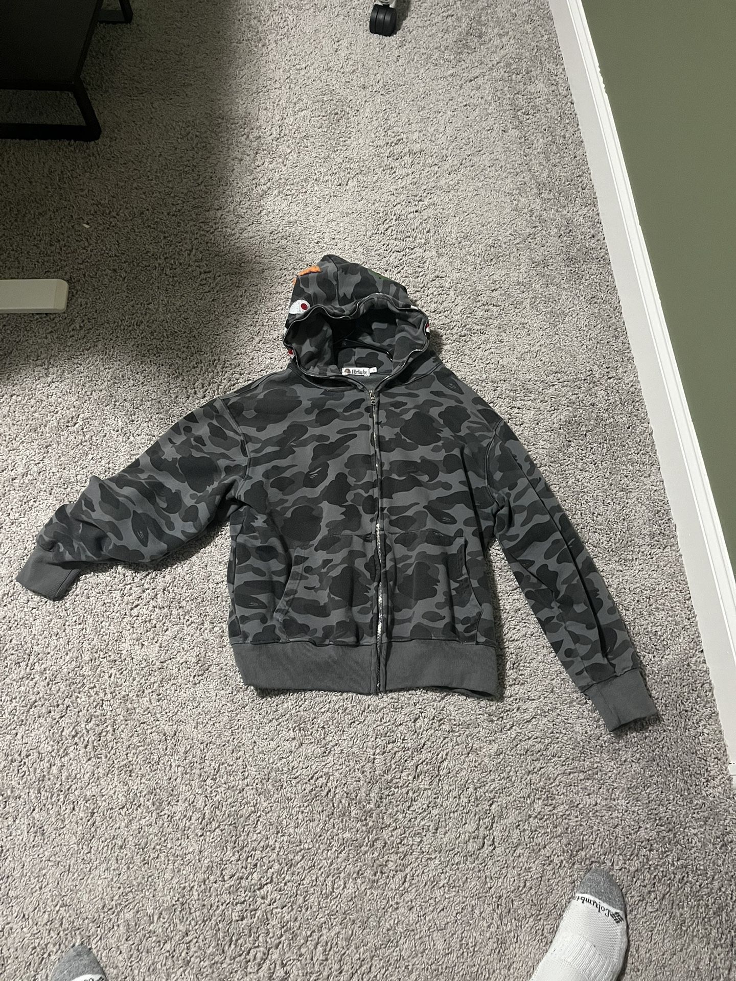 black bape hoodie