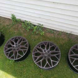 Liquid Metal Hawk Wheels